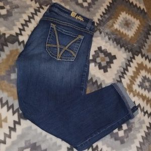 KUT from the kloth size 12 Ankle Jean Pants Capri